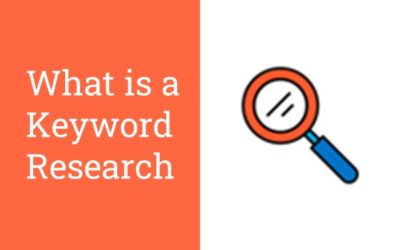 What is a keyword research?